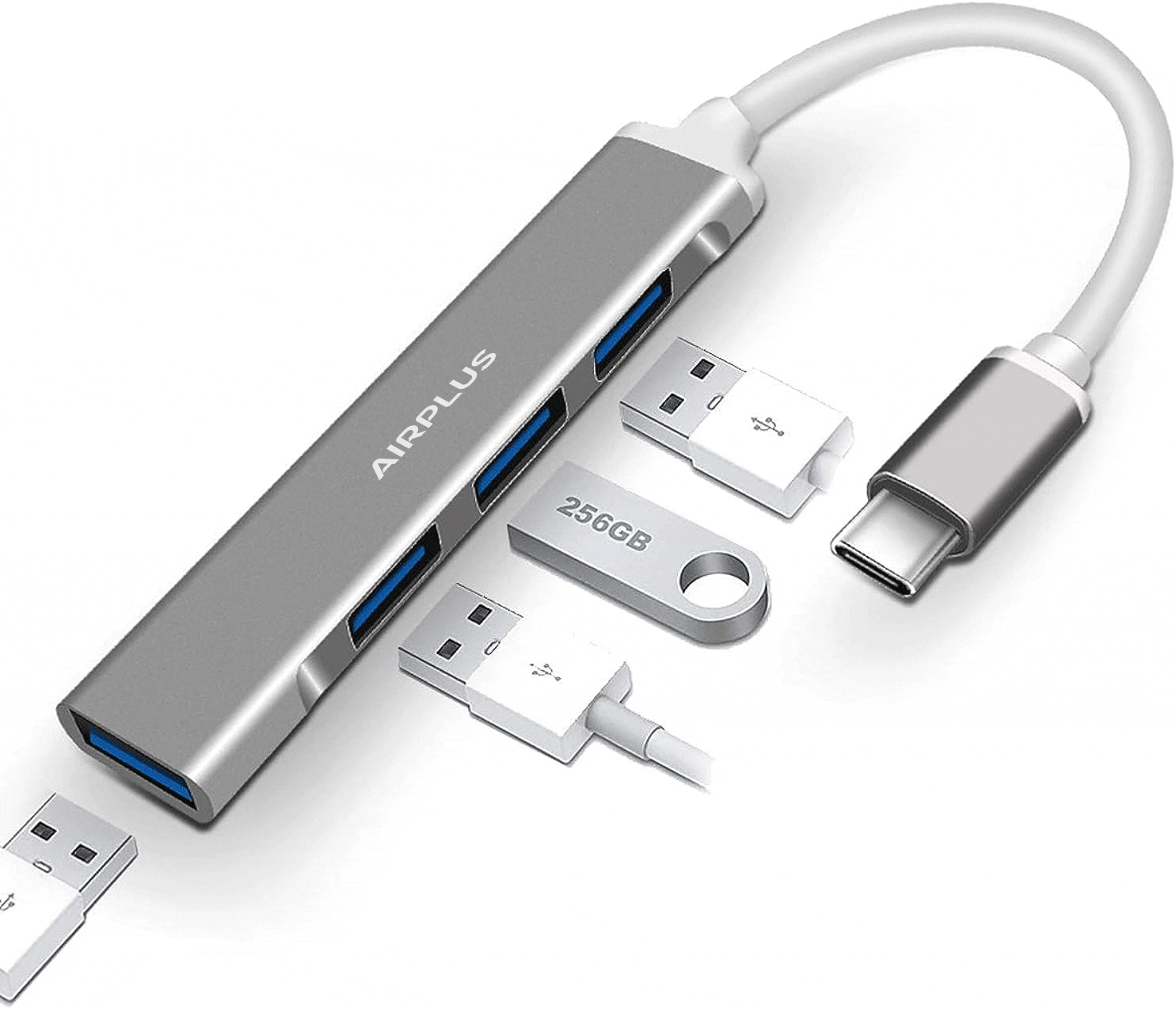 Airplus Adaptateur USB-C® multiport 4-en-1 – Image 4