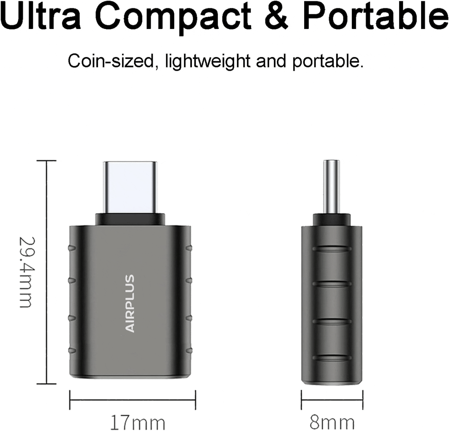 Airplus Adaptateur OTG 3.1 USB-C Vers USB-A – Image 4