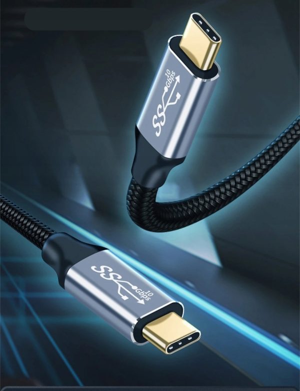 Airplus CÂBLE USB-C 3.1  4k 10Gbps PD 100w 2M – Image 3